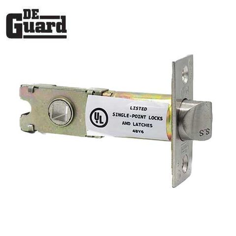 5 x Premium Combo Lockset - Stainless Steel - Entrance - Grade 3 - KW1 (Pack of 5)