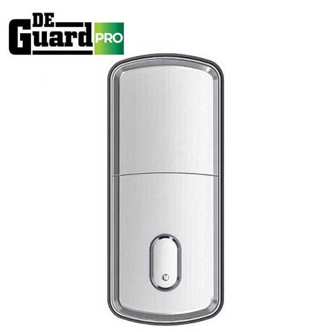 3 x DeGuard Pro - Premium Electronic Keyless Entry Smart Deadbolt - T1B - Bluetooth / Fingerprint / RFID / Wi-Fi - IP55 - Silver (Bundle of 3)