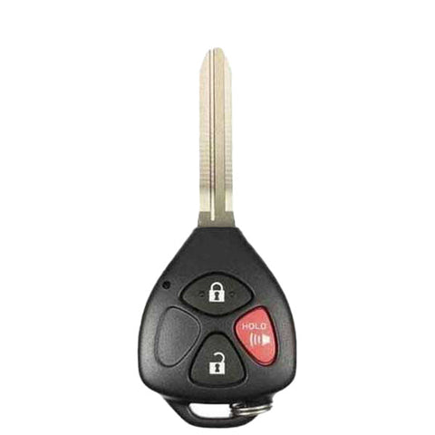 2006-2013 Toyota RAV4 Yaris  / 3-Button Remote Head Key/ PN: 89070-42660 / HYQ12BBY / BDC (OEM Recase)